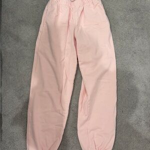 Brandy Melville Light Pink sweatpants size small